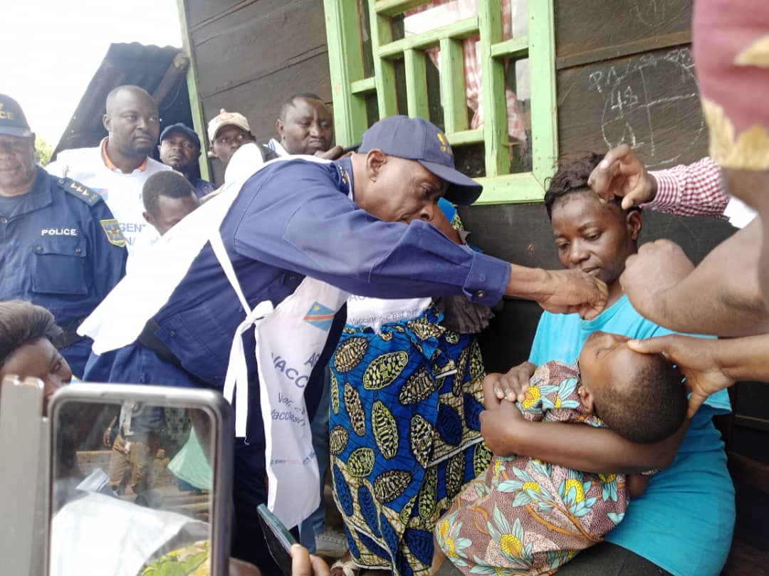 Nord-Kivu : Les enfants de 0 à 59 mois attendus à la campagne de vaccination contre la poliomyélite
