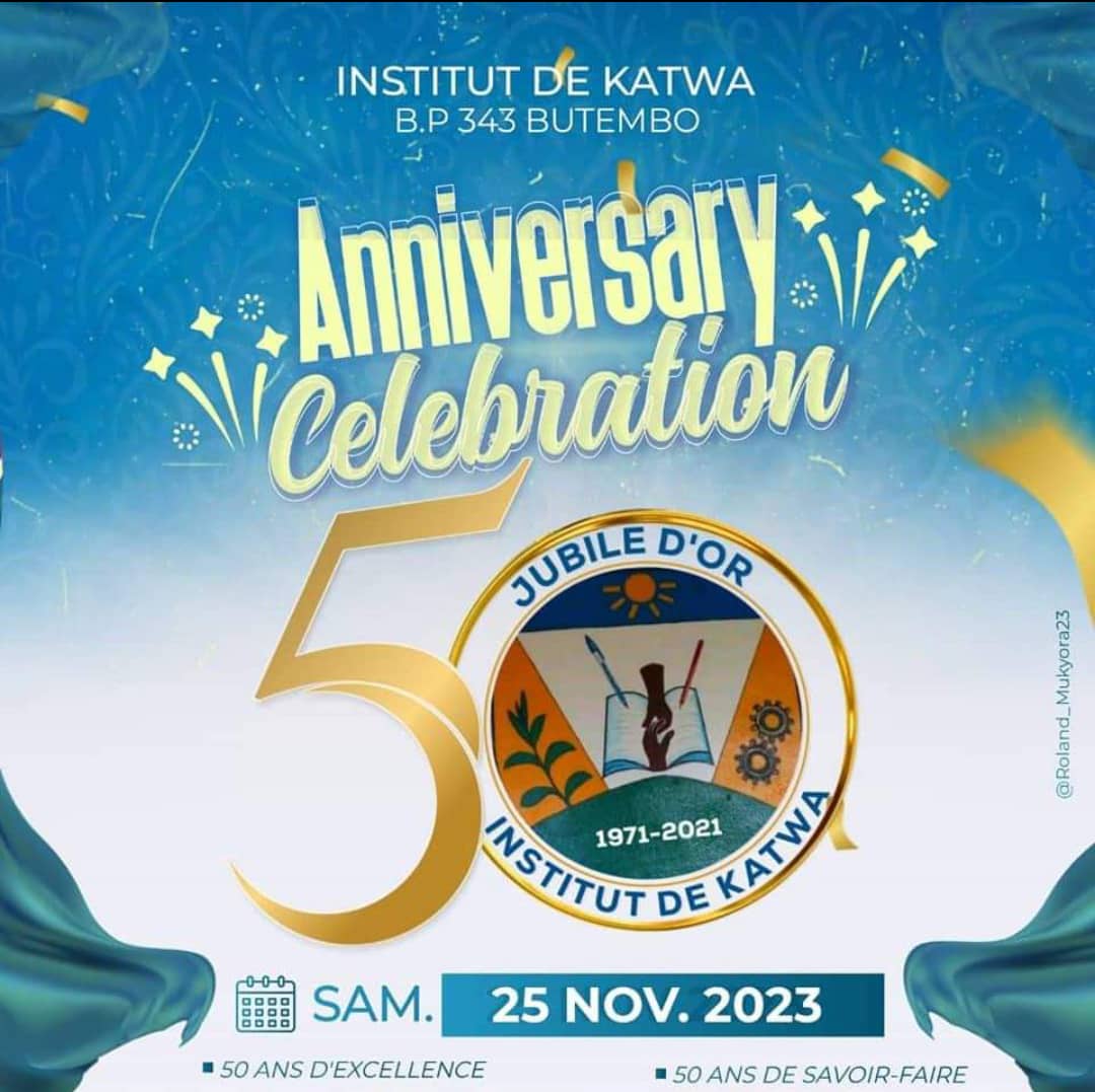 Butembo : L’Institut de Katwa célèbre ses 50 ans d’existence ce samedi 25 novembre