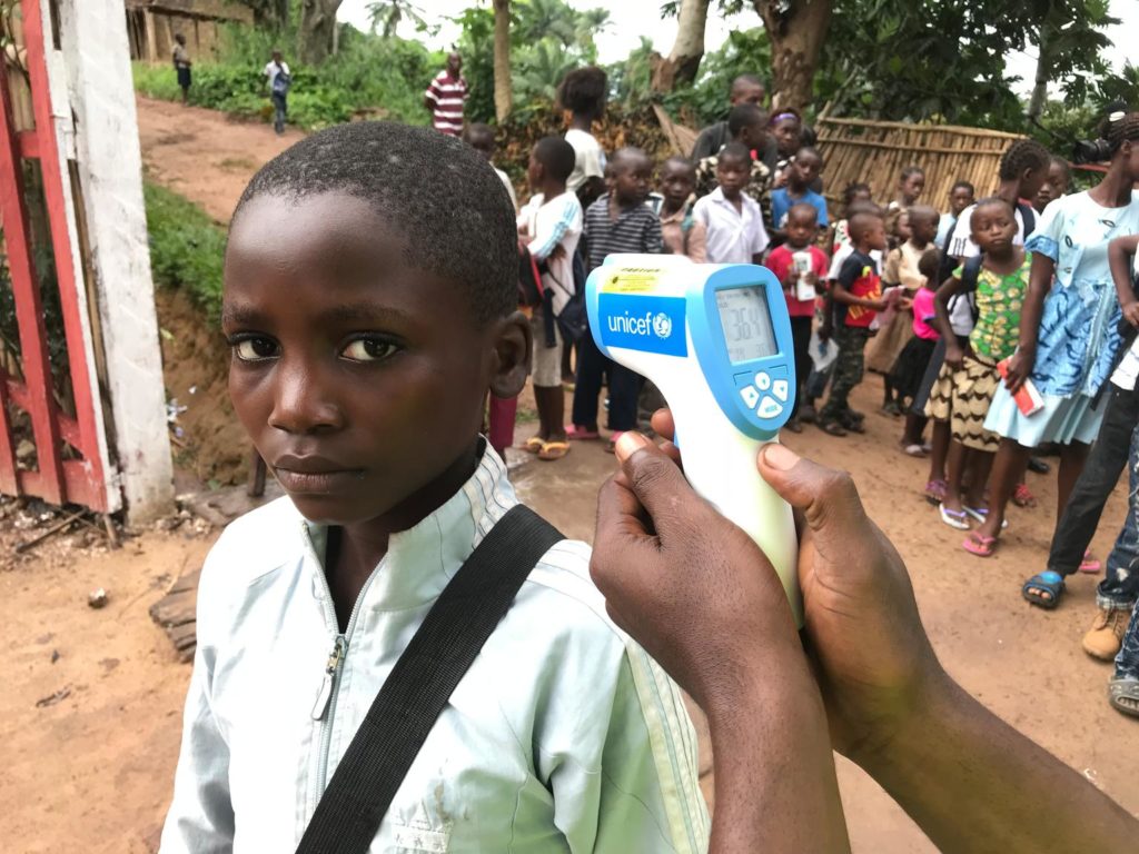 Butembo-Ebola : les points de contrôle  et de lavage des mains réactivés