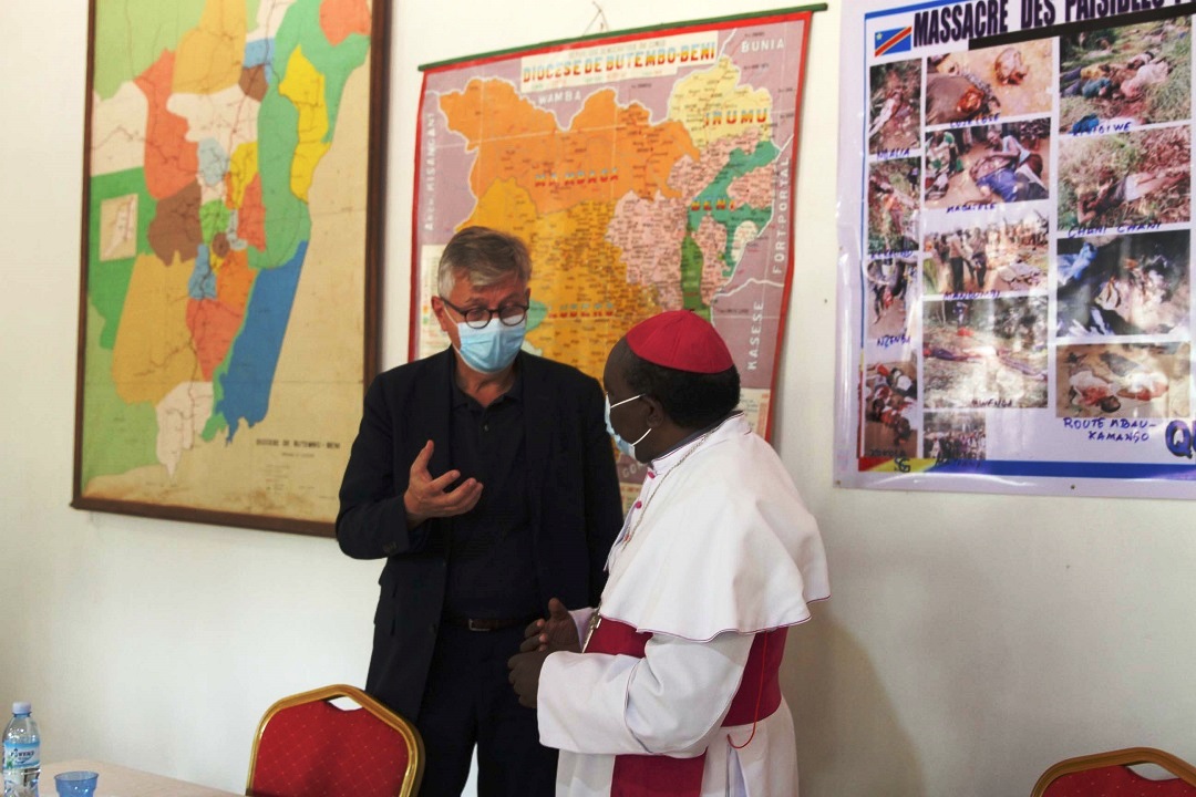 Butembo-Beni : Mgr Sikuli à Jean Pierre Lacroix : « que la situation sécuritaire change»
