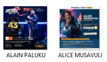 Maajabu Talent : Alain Paluku  et Alice Musavuli encore en lice