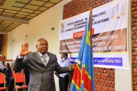 Nord-Kivu:  prestation de serment de 26 OPJ de l’OCC Butembo