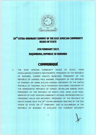 Le communiqué final du 20e sommet de l’EAC est une aberration, une insulte et un redit opine certains acteurs sociaux (Stewart Muhindo, Me Sekera et Prof Muhesi)